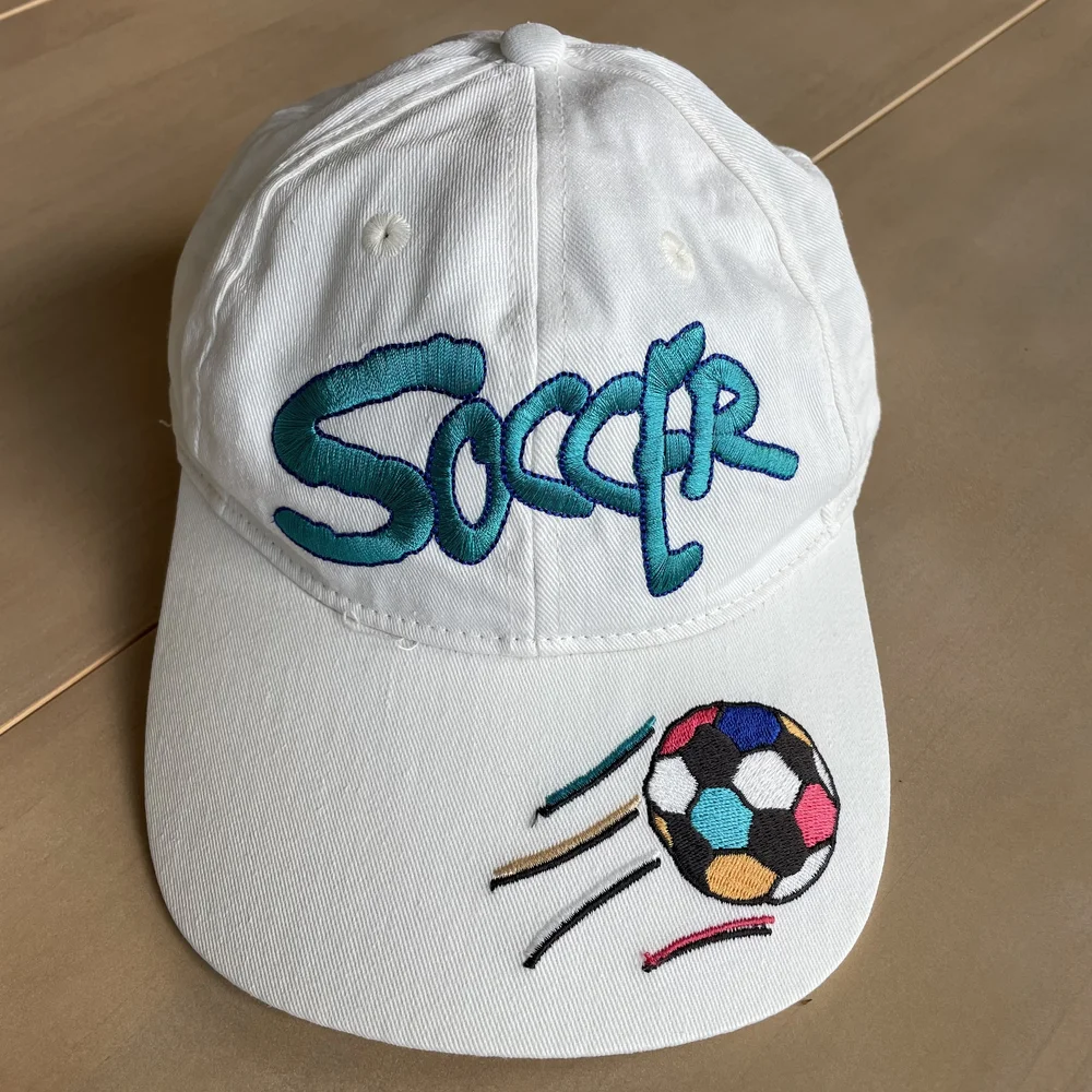 Vintage Rare 1994 90s‎ Embroidered Soccer Snickers Mars Baseball Cap Hat